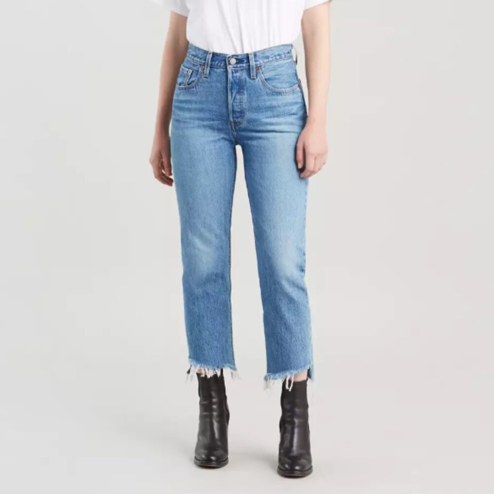 Levi's 501 Original Cropped Jeans Call Me Crazy